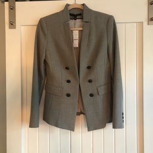 Black and white market blazer